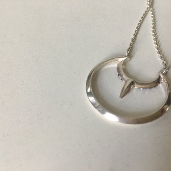 Pamela love sterling silver necklace with iolite - Picture 2 of 5